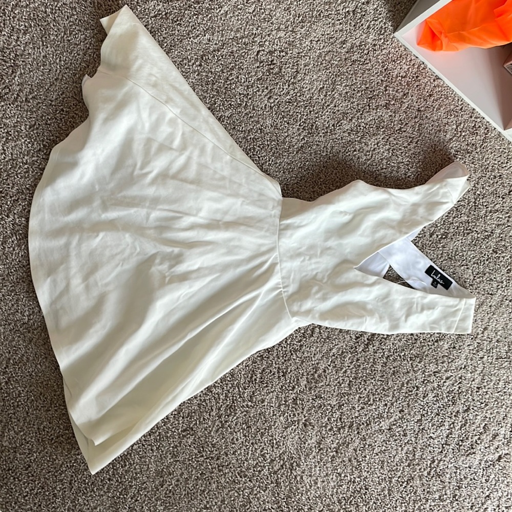 Cream/White Lulus Dress